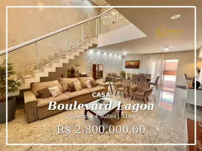 Casa com 5 Quartos à venda, 314m² no Boulevard Lagoa, Serra