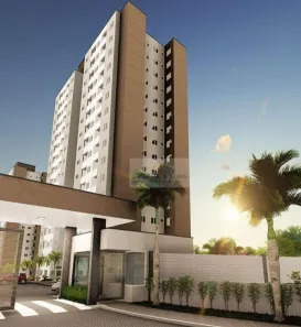 Apartamento com 2 Quartos à venda, 46m² no Jardim Califórnia, Jacareí