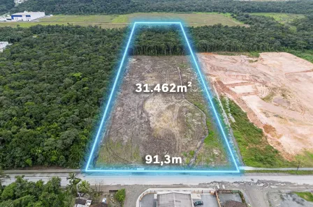 Lote/Terreno à venda, 31462m² no Vila Nova, Joinville