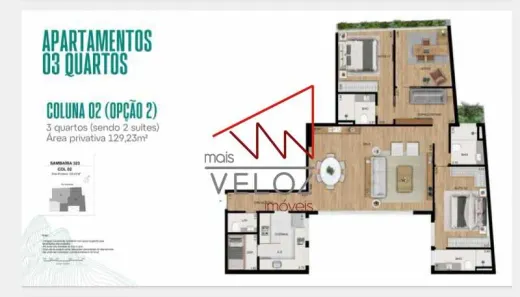 Apartamento com 3 Quartos à venda, 129m² no Leblon, Rio de Janeiro