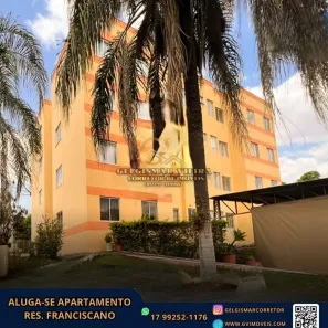 Apartamento com 3 Quartos para alugar, 10m² no Residencial Franciscano, Bebedouro