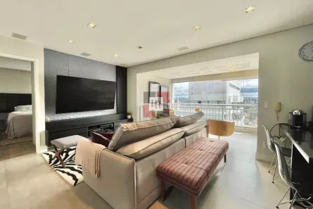 Apartamento com 1 Quarto à venda, 74m² no Cidade Monções, São Paulo