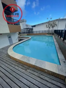 Apartamento com 3 Quartos para alugar, 135m² no Cabo Branco, João Pessoa