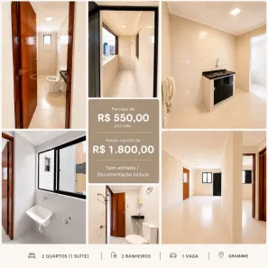 Apartamento com 2 Quartos à venda, 56m² no Gramame, João Pessoa