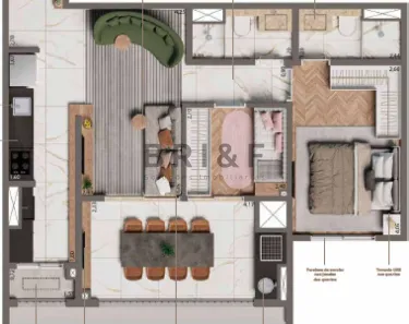 Apartamento com 2 Quartos à venda, 65m² no Santo Amaro, São Paulo