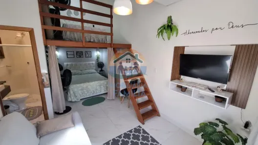 Apartamento com 1 Quarto à venda, 36m² no Jardim Casa Branca, Caraguatatuba