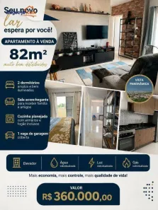 Apartamento com 2 Quartos à venda, 82m² no Jardim Jacinto, Jacareí