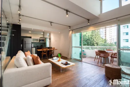 Apartamento com 1 Quarto para venda ou aluguel, 74m² no Vila Nova Conceição, São Paulo
