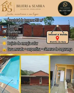 Casa com 3 Quartos à venda, 513m² no Nossa Senhora da Guia, Cuiabá