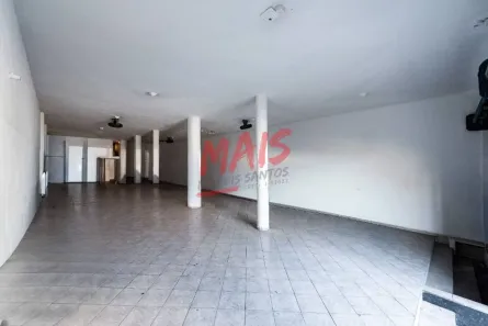 Ponto Comercial para alugar, 202m² no Vila Mathias, Santos