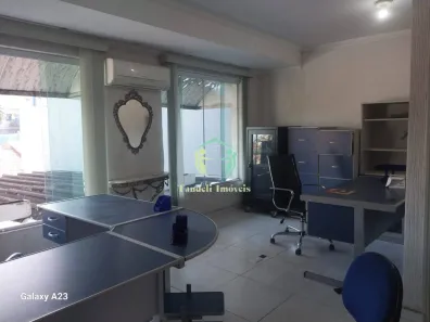 Sala Comercial para alugar, 230m² no Vila Scarpelli, Santo André