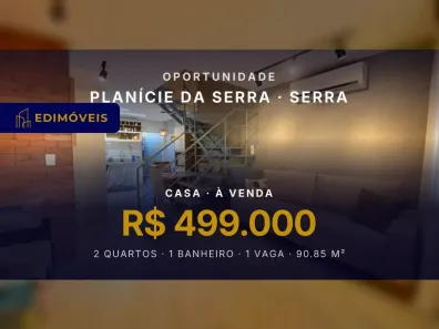 Casa com 2 Quartos à venda, 91m² no Planície da Serra, Serra