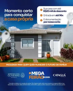 Casa com 2 Quartos à venda, 56m² no Água Seca, Piracicaba