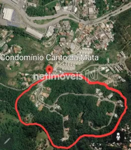Lote/Terreno à venda, 1018m² no Canto da Mata, Nova Lima