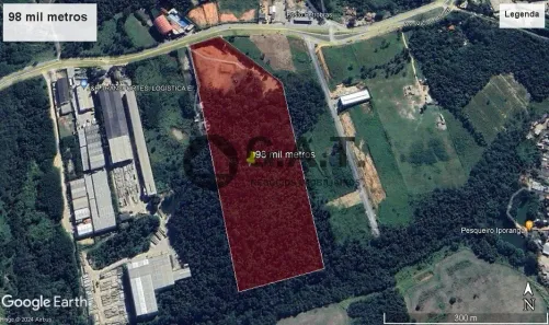 Lote/Terreno à venda, 98000m² no Zona Industrial, Sorocaba