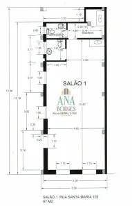 Ponto Comercial à venda, 67m² no Vila Hortência, Sorocaba
