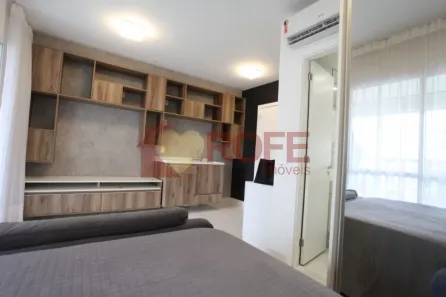 Apartamento com 1 Quarto para alugar, 33m² no Brooklin Paulista, São Paulo