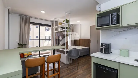 Apartamento com 1 Quarto para alugar, 33m² no Cristo Rei, Curitiba