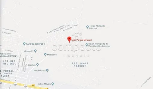 Lote/Terreno à venda, 268m² no Residencial Mais Parque Mirassol, Mirassol