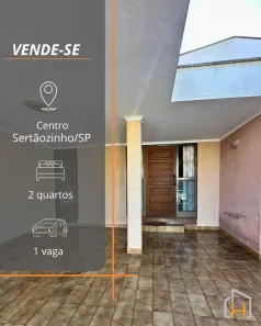 Casa com 2 Quartos à venda, 111m² no Centro, Sertãozinho