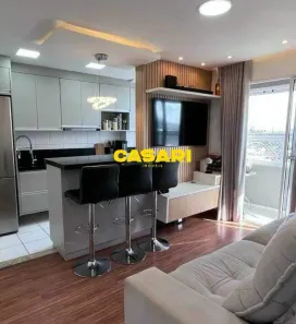 Apartamento com 2 Quartos à venda, 50m² no Vila Metalúrgica, Santo André