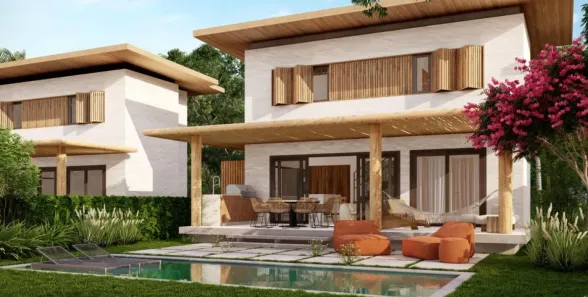 Casa de Condomínio com 3 Quartos à venda, 122m² no Açu da Torre, Mata de São João