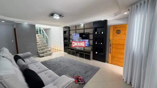 Sobrado com 4 Quartos à venda, 166m² no Vila Guiomar, Santo André