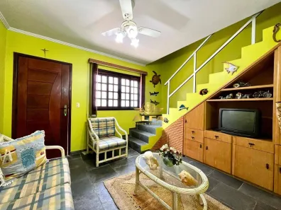 Casa de Condomínio com 2 Quartos à venda, 68m² no Jardim Las Palmas, Guarujá