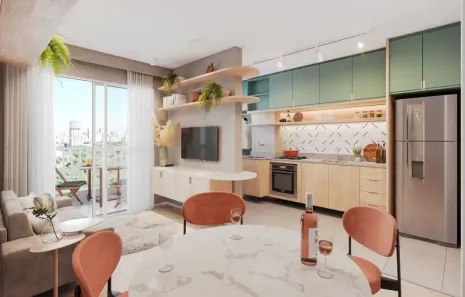 Apartamento com 2 Quartos à venda, 46m² no Residencial Porto Seguro, Goiânia