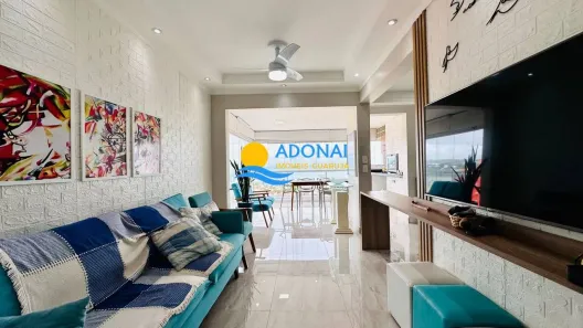 Apartamento com 2 Quartos à venda, 71m² no Loteamento João Batista Julião, Guarujá