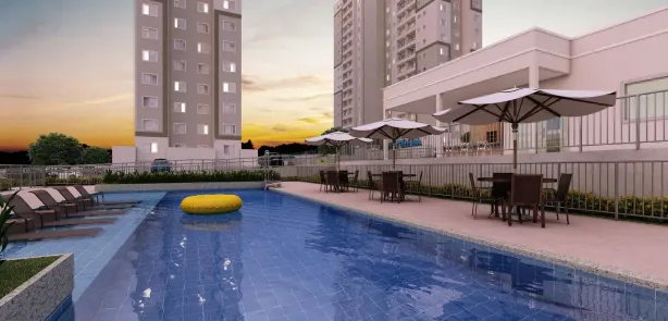 Apartamento com 2 Quartos à venda, 44m² no Residencial Cidade Jardim, São José do Rio Preto