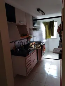 Apartamento com 3 Quartos para alugar, 57m² no Parque São Vicente, Mauá
