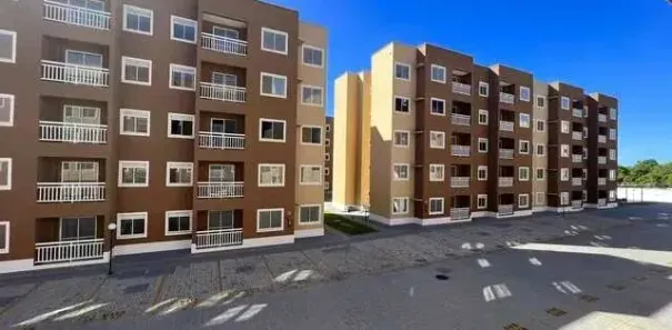 Apartamento com 2 Quartos para alugar, 49m² no Centro, Eusébio
