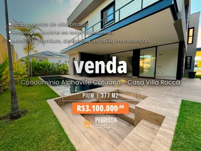 Casa de Condomínio com 3 Quartos à venda, 377m² no Pium (Distrito Litoral), Parnamirim