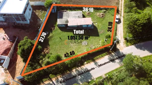 Lote/Terreno à venda, 1057m² no , Balsa Nova
