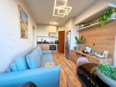 Flat com 1 Quarto à venda, 34m² no Paraíso do Morumbi, São Paulo