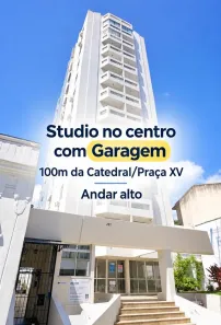 Apartamento com 1 Quarto para alugar, 25m² no Centro, Florianópolis