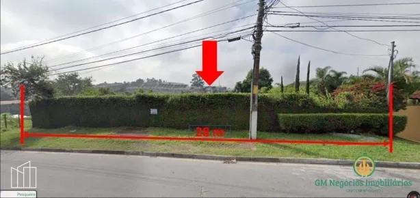 Lote/Terreno à venda, 1772m² no Parque Rincão, Cotia