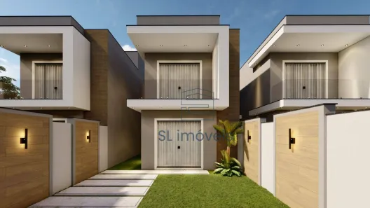 Casa com 3 Quartos à venda, 95m² no Chácara Mariléa, Rio das Ostras