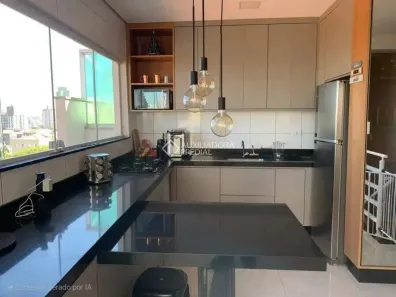 Cobertura com 2 Quartos à venda, 90m² no Vila Valparaíso, Santo André