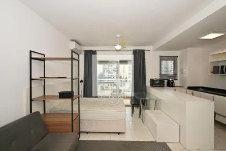 Kitnet com 1 Quarto à venda, 35m² no Brooklin Paulista, São Paulo