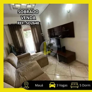 Sobrado com 5 Quartos à venda, 295m² no Mauá, São Caetano do Sul