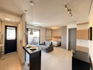 Apartamento com 1 Quarto para alugar, 43m² no Jardim Walkíria, São José do Rio Preto