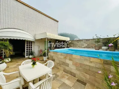 Cobertura com 3 Quartos à venda, 270m² no José Menino, Santos