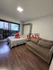 Apartamento com 1 Quarto para alugar, 34m² no Indianópolis, São Paulo