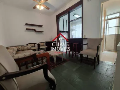 Apartamento com 1 Quarto à venda, 50m² no Gonzaga, Santos