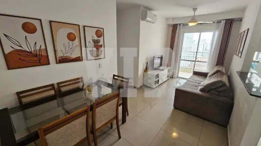 Apartamento com 2 Quartos para alugar, 63m² no Marapé, Santos