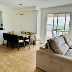 Apartamento com 3 Quartos para alugar, 109m² no Centro Comercial Jubran, Barueri
