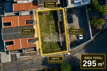 Lote/Terreno à venda, 100m² no Vila Guiomar, Santo André