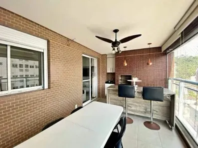 Apartamento com 3 Quartos à venda, 88m² no Pompéia, Santos
